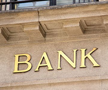 bank sign